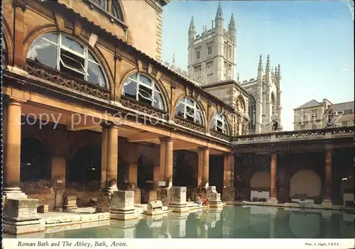 Bath UK Roman Bath The Abbey  Kat. Bath North East Somerset