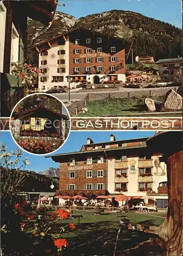 Lech Vorarlberg Gasthof Post  Kat. Lech