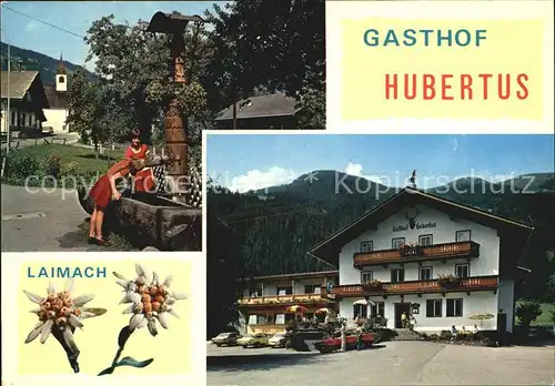 Hippach Gasthof Hubertus  Kat. Hippach