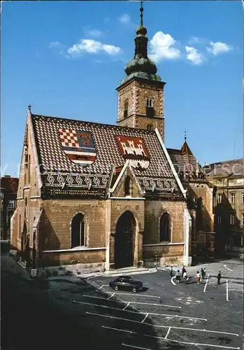 Zagreb Kirche St. Markus  Kat. Zagreb