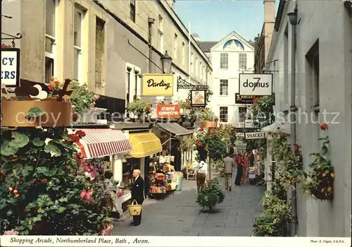 Bath UK Shopping Arcade Northumberland Place  Kat. Bath North East Somerset