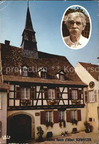 Kaysersberg Haut Rhin Maison Natale Albert Schweitzer  Kat. Kaysersberg