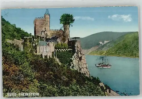 Assmannshausen Assmannshausen Burg Rheinstein * / Ruedesheim am Rhein /