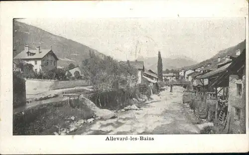 Allevard les Bains Isere  / Allevard /Arrond. de Grenoble