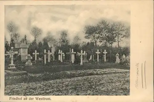 Ablainzevelle Friedhof Westfront * / Ablainzevelle /Arrond. d Arras
