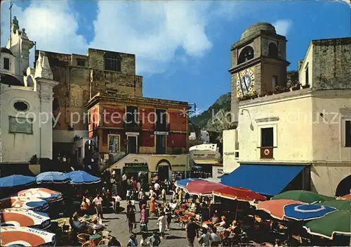 Capri Marktplatz  Kat. Golfo di Napoli