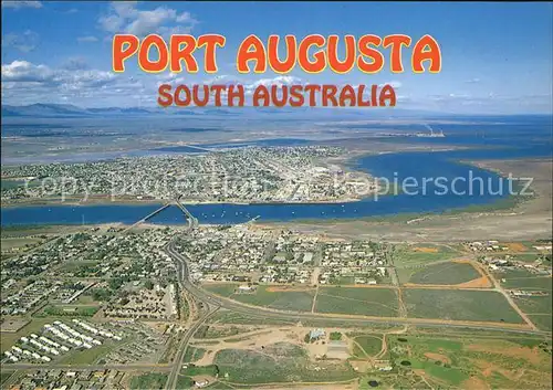 Port Augusta Australien Aerial View looking south Kat. Australien