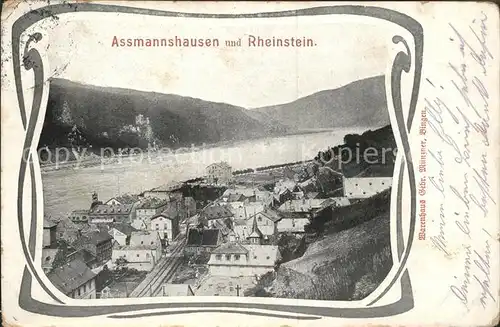 Assmannshausen und Rheinstein  / Ruedesheim am Rhein /