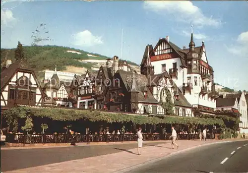 Assmannshausen Hotel Krone / Ruedesheim am Rhein /