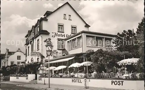 Assmannshausen Hotel CafÃ© Post / Ruedesheim am Rhein /