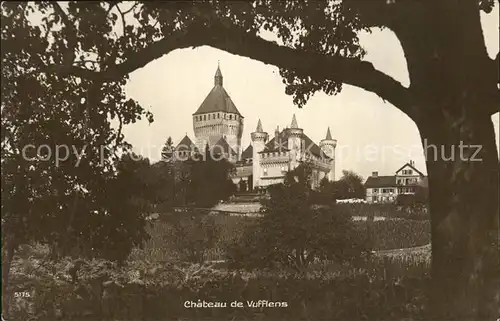 Vufflens le Chateau Blick auf Schloss Kat. Vufflens le Chateau