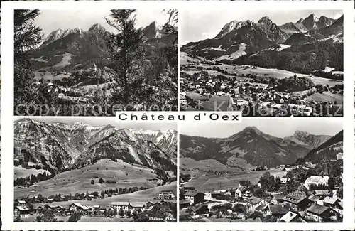 Waadtland Vaud Chateau d Oex Kat. Lausanne