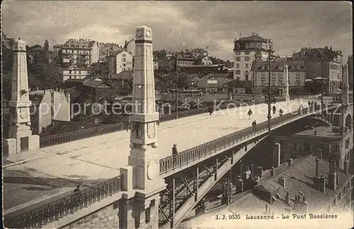 Lausanne VD Le Pont Bessieres Kat. Lausanne