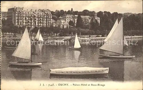 Ouchy Palace Hotel Beau Rivage Kat. Lausanne