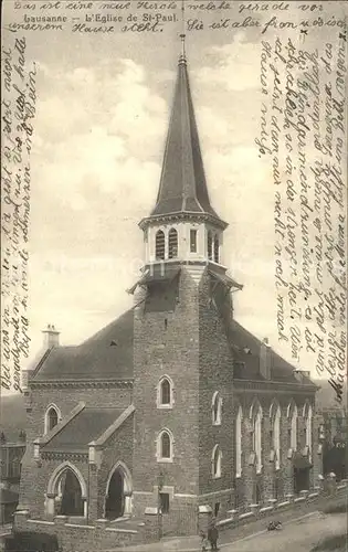 Lausanne VD Sankt Paul Kirche Kat. Lausanne