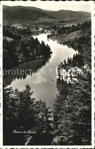 Bassin du Doubs Luftaufnahme Kat. Villers le Lac