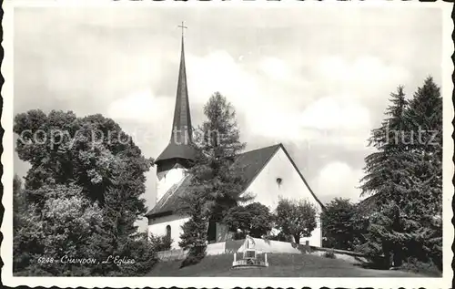 Jura Chaindon reformierte Kirche Rivonviller Kat. Bern