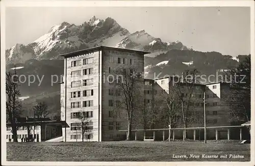 Luzern LU Neue Kaserne Pilatus Kat. Luzern