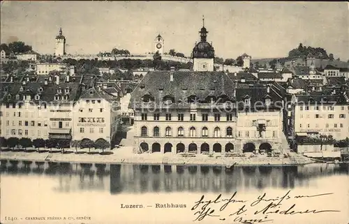 Luzern LU Rathaus Kat. Luzern