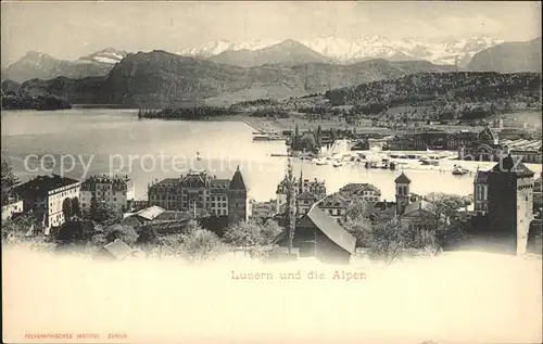 Luzern LU Alpen Kat. Luzern