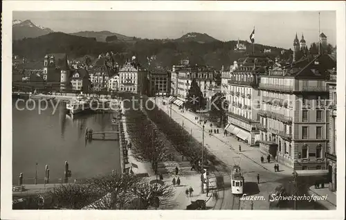 Luzern LU Schweizerhofquai Kat. Luzern