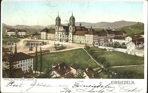 Einsiedeln SZ Kloster Kat. Einsiedeln