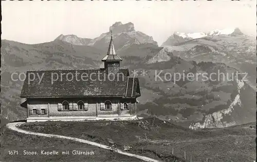 Stoos SZ Kapelle Glaernisch Kat. Stoos