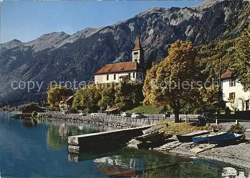 Brienz BE Kirche Kat. Brienz