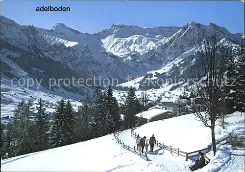 Adelboden Hoernliweg Steghorn Wildstrubel Fitzer Kat. Adelboden