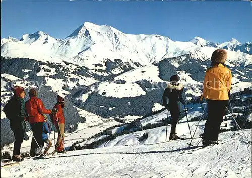 Stephan BE St Skigebiet Alp Gandlauenen Gsuer Albristhorn Altels Rinderhorn Kat. Zweisimmen
