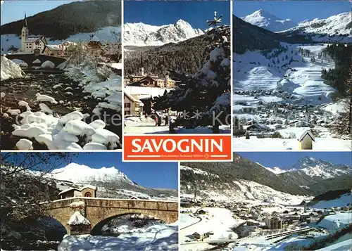 Savognin Graubuenden Piz Mitgel Radons Piz Toissa Piz Err Kat. Savognin