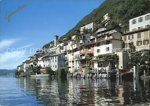 Gandria Lago di Lugano Ortsansicht Kat. Gandria