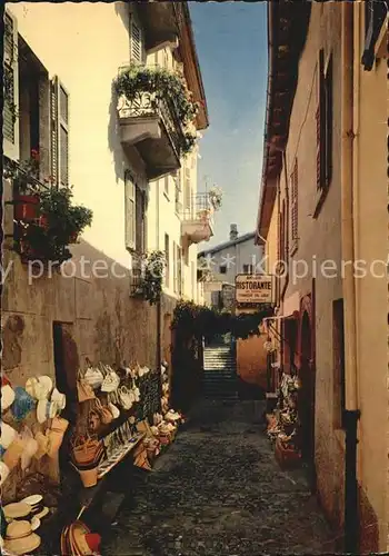 Gandria Lago di Lugano Altstadt Kat. Gandria