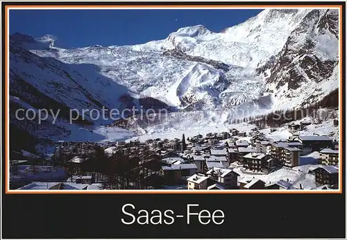 Saas Fee Allalinhorn Alphubel Kat. Saas Fee