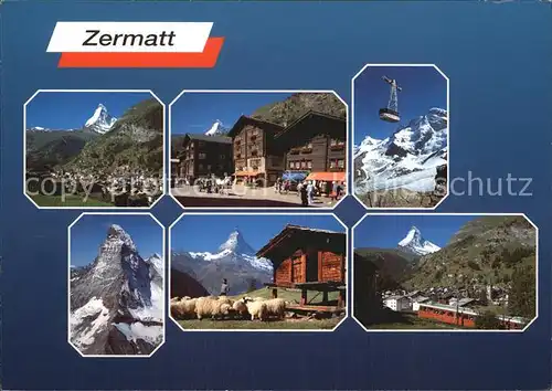 Zermatt VS Matterhorn Mont Cervin Kat. Zermatt