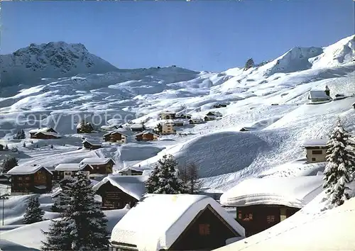 Inner Arosa Winterlandschaft / Innerarosa /Bz. Plessur