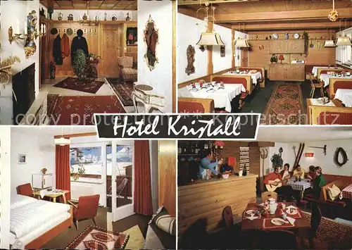 Fieberbrunn Tirol Hotel Kristall Gastraum Zimmer Bar Kat. Fieberbrunn