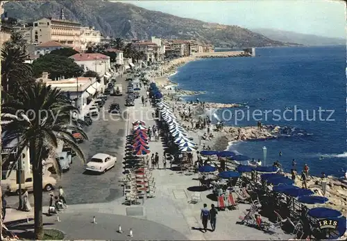 Menton Alpes Maritimes Boulevard General Leclerc  Kat. Menton