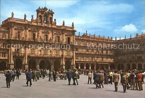 Salamanca Castilla y Leon Plaza Mayor Kat. Salamanca