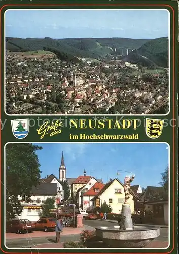 Neustadt Titisee Brunnen  Kat. Titisee Neustadt
