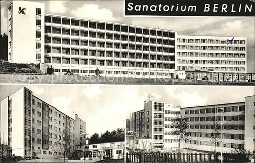 Bad Driburg Sanatorium Berlin BfA Kat. Bad Driburg