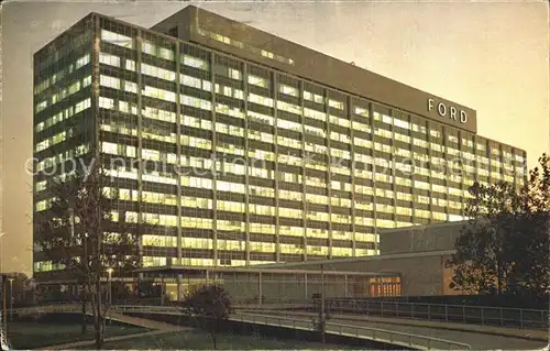 Dearborn Michigan Ford Motor Company Central Office Building Kat. Dearborn