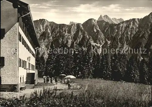 Oberstdorf Naturfreunde Ferienheim Kanzelwandhaus Kat. Oberstdorf