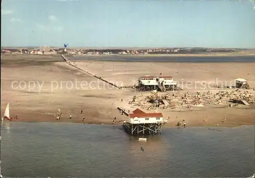 St Peter Ording Fliegeraufnahme Kat. Sankt Peter Ording