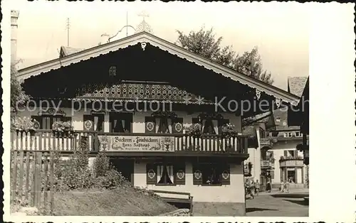 Tegernsee Baeckerei Rosskopf Kat. Tegernsee