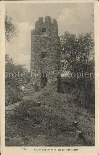 Eifel Region Kaiser Wilhelm Turm auf der Hohen Acht