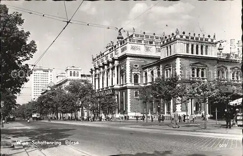 Wien Schoftenring Boerse Kat. Wien