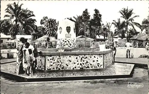 Brazzaville Fontaine de Bacongo Kat. Brazzaville