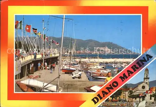 Diano Marina Hafen Kat. Italien