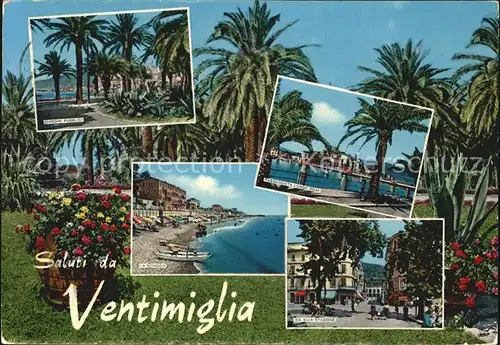 Ventimiglia Strand Promenade Kat. Menton